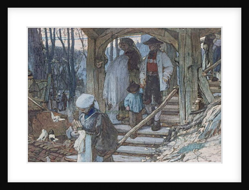 The Christening Gate in Lausanne, c.1861 by Matthijs Maris