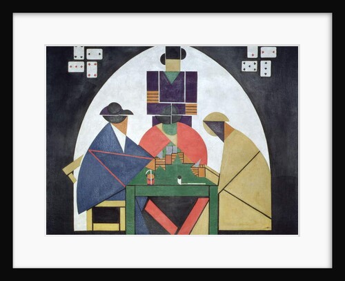The Card Players, 1916/17 by Theo van Doesburg