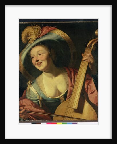 The Viola da Gamba Player by Dutch School