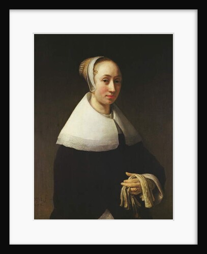 Portrait of a lady, 1653 by Willem Drost