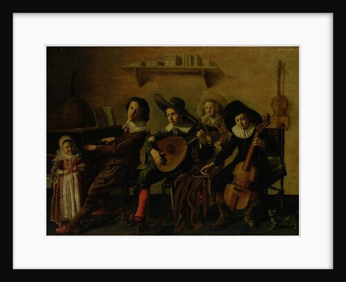 The Concert by Jan Miense Molenaer