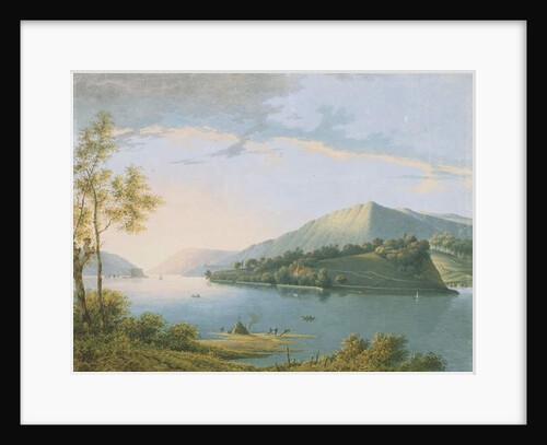 Landscape along the Rhine by Joseph August Knip