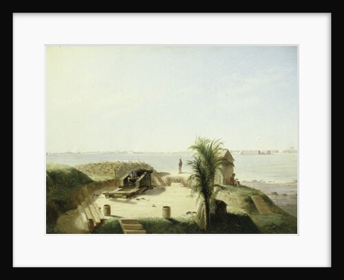 Battery Marion, November 4, 1863 by Conrad Wise Chapman