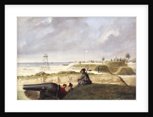 Battery Rutledge, December 3rd, 1864 by Conrad Wise Chapman