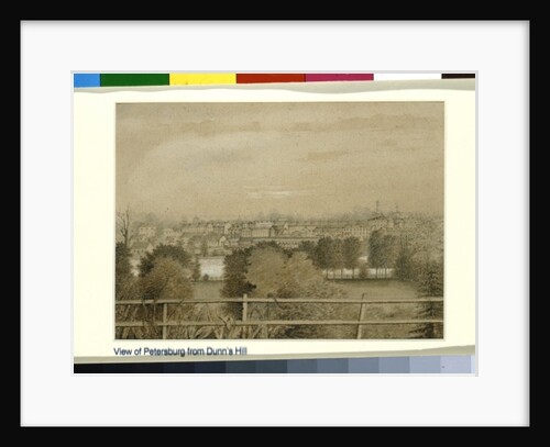 View of Petersburg from Dunn's Hill by American School