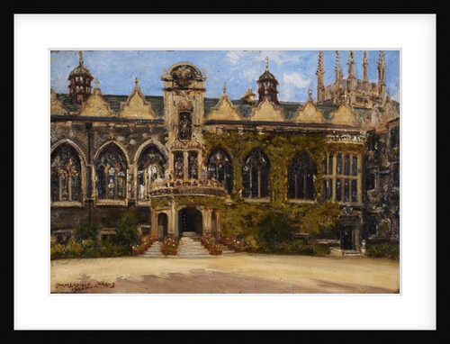 Oriel College by J. Edward Homerville Hague