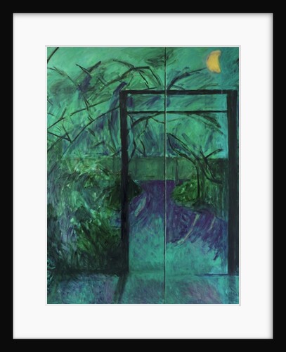 Moonlit Garden, 2016 by Julie Held