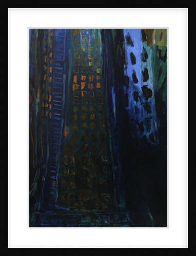 City - Night by Julie Held