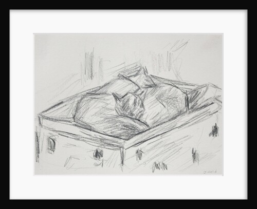 Cats Nestling, 2015 by Julie Held