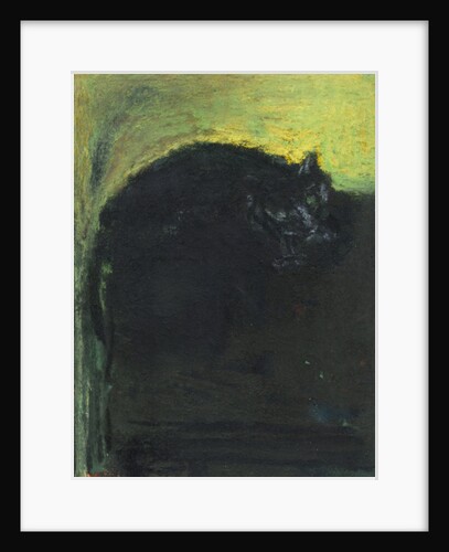 Black cat, 2017 by Julie Held