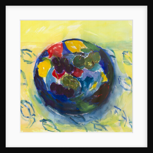 Cherries and Greengages, 2017 by Julie Held