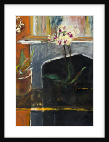 Interior with Orchid, 2016 by Julie Held