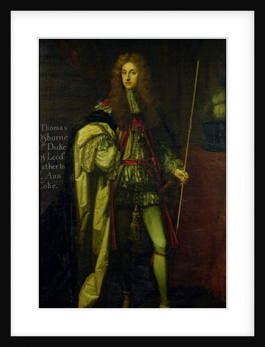 Portrait of Thomas Osborne, 1st Duke of Leeds by Godfrey Kneller