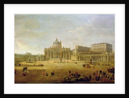 St. Peter's Basilica by Gaspar van Wittel