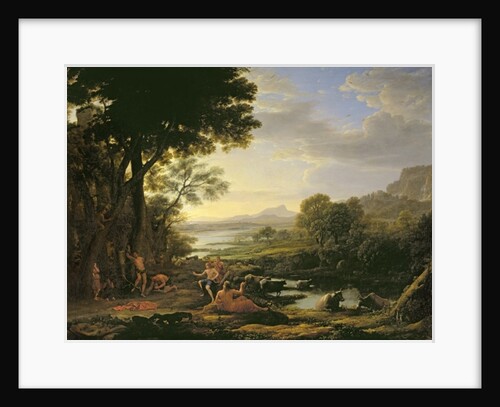 Apollo flaying Marsyas by Claude Lorrain