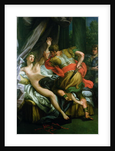 Tarquinius and Lucretia by Andrea Procaccini