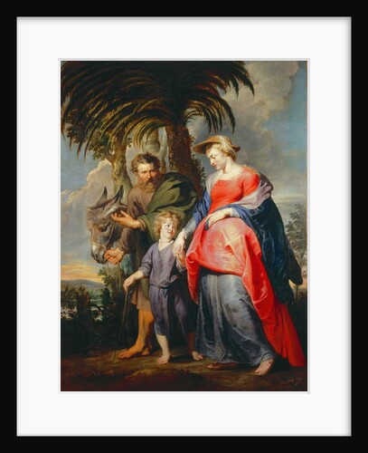 Return of the holy family from Egypt by Peter Paul Rubens