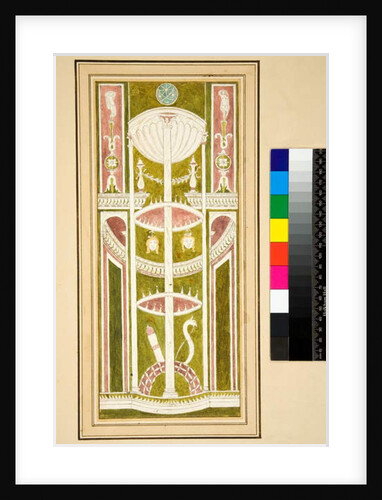 A Tripod on green ground by Pietro Santi Bartoli