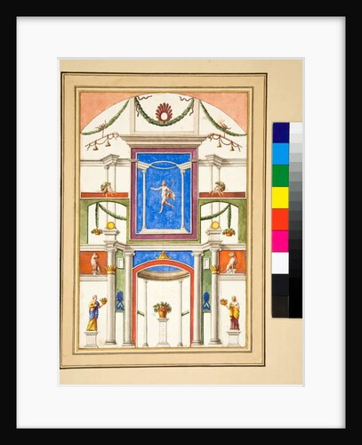 A Decorated Wall by Pietro Santi Bartoli