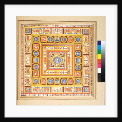 Design for a ceiling fresco by Pietro Santi Bartoli