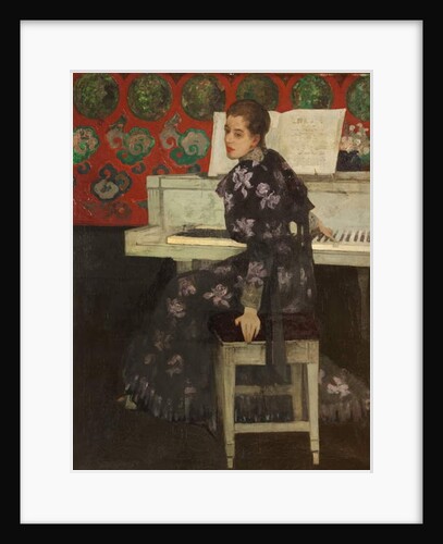 The White Piano, 1894 by Arthur Melville