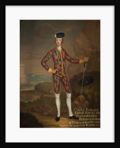 Prince Charles Edward Stuart, Son of the Old Pretender, 1745 by Willem