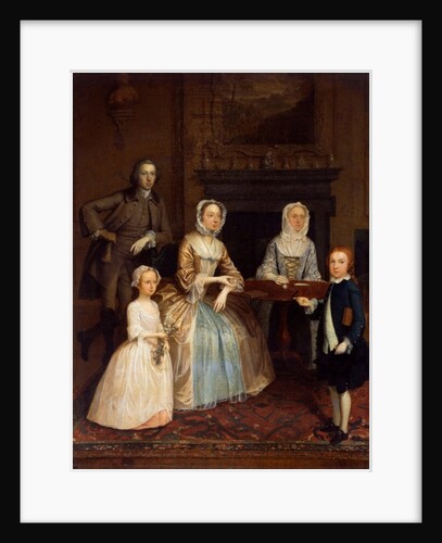 Mr and Mrs Richard Bull and family, 1730-80 by Arthur Devis