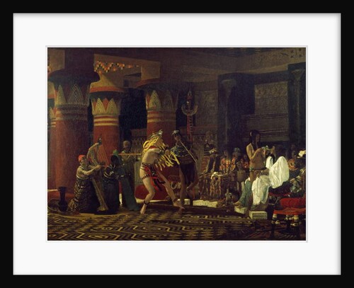 Pastimes in Ancient Egypt, 3000 Years Ago, 1863 by Lawrence Alma-Tadema