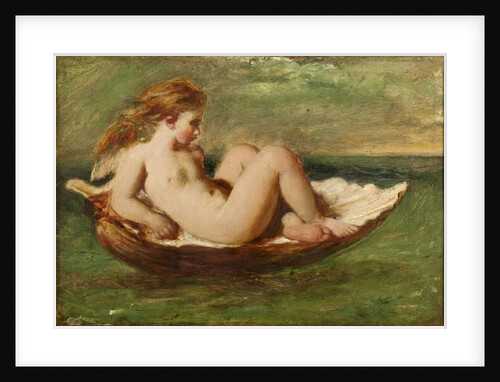 Cupid in a Shell by William Etty