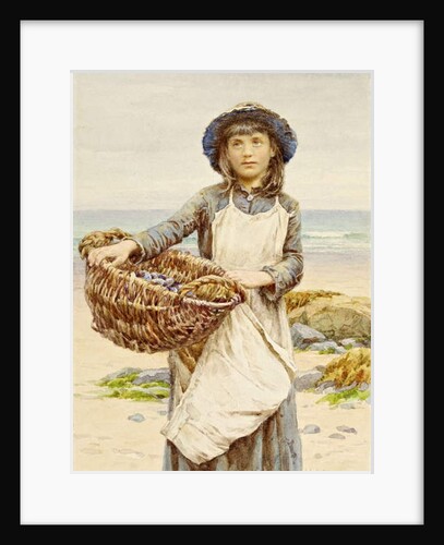 The Mussel Gatherer by Henry James Johnstone