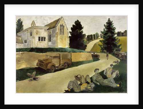 The Minute Halt, 1941 by Albert Richards