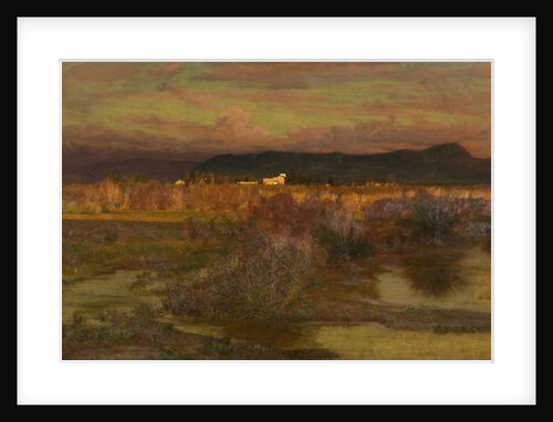 Afterglow in Italy - Evening, 1909 by Matthew Ridley Corbet