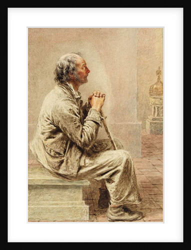Rustic Devotion, c.1840 by William Henry Hunt