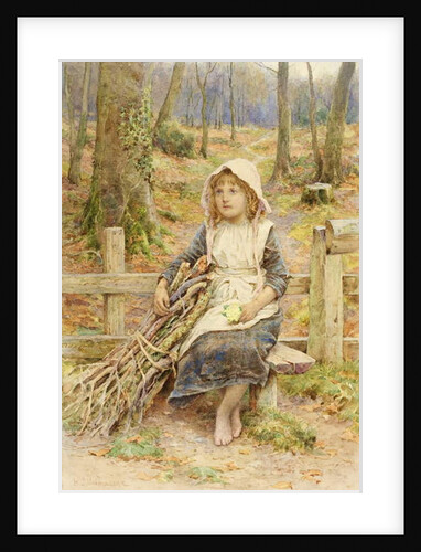 The Wood Gatherer, c.1880 by Henry James Johnstone