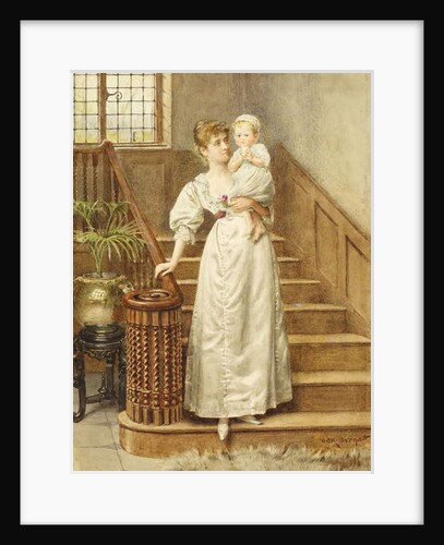 Mother and Child, c.1890 by George Goodwin Kilburne