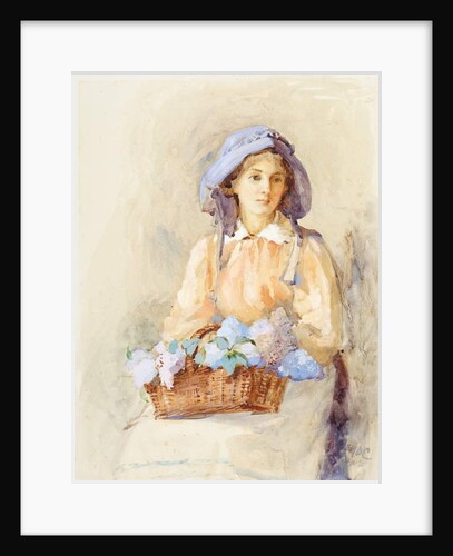 The Lilac Sunbonnet, 1902 by Edith Mary Dorothy Collingwood