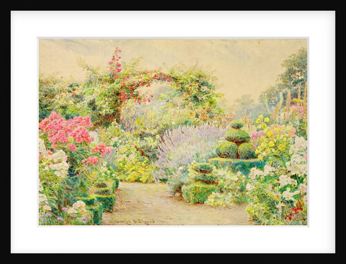 Roundscliffe, a garden in Leicestershire, 1907 by George Samuel Elgood