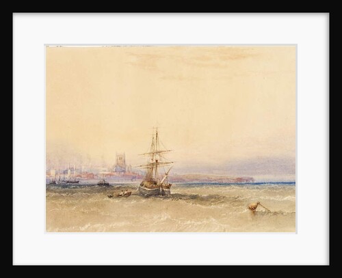 Morning, Hartlepool by Anthony Vandyke Copley Fielding