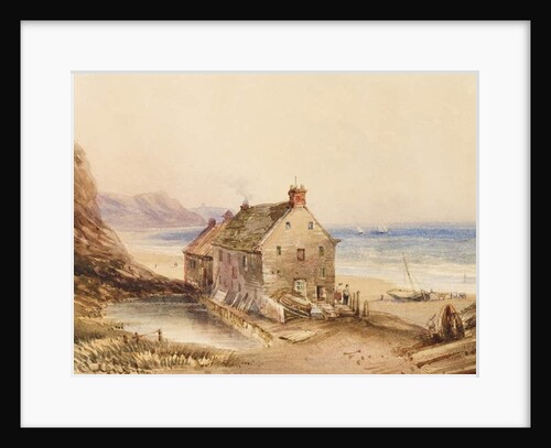 Cayton Cliff Mill, near Scarborough by Anthony Vandyke Copley Fielding