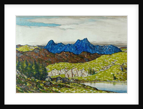Langdale Pikes, 1917 by Charles Holmes