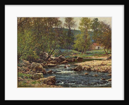 Springtime on the Wyre, Dolphinholme, 1906 by Reginald Aspinwall