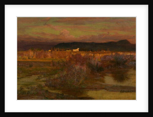 Afterglow in Italy - Evening, 1909 by Matthew Ridley Corbet