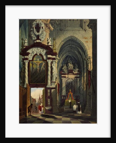 Antwerp Cathedral, 1878 by G.P. Andre