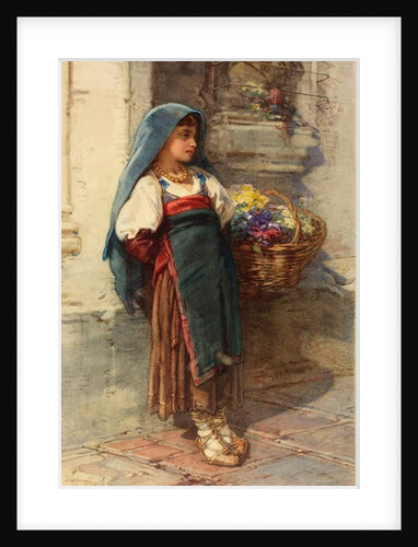 Figure study, 1883 by Guido Bach