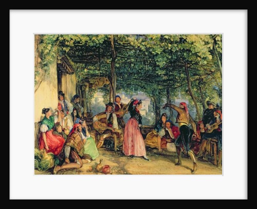 The Fiesta at Granada by John Frederick Lewis