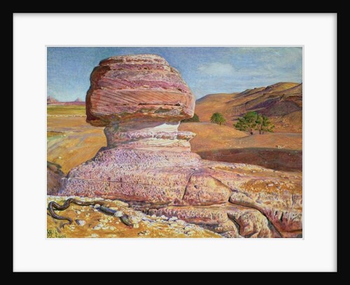 The Sphinx at Gizeh, 1854 by William Holman Hunt