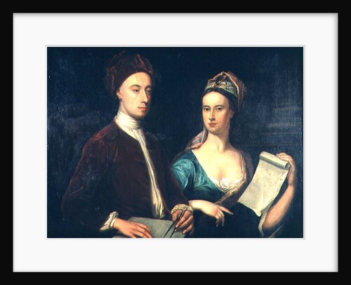 Portrait of Richard Boyle, 3rd Earl of Burlington and his wife Lady Dorothy Savile 1723 by William Aikman