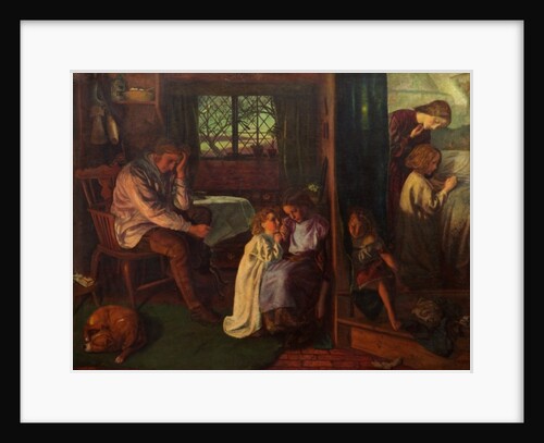 Bedtime, 1862 by Arthur Hughes