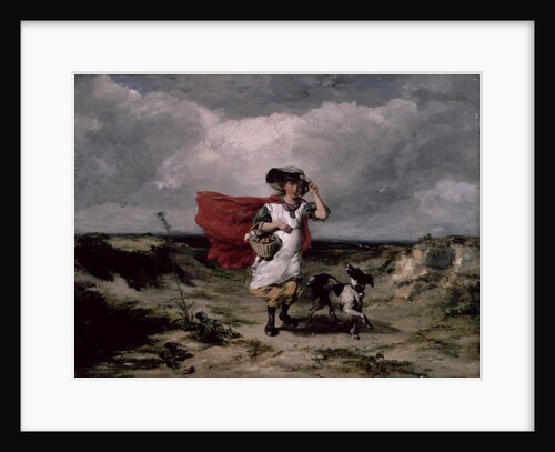 Crossing the Heath, Windy Day, 1836 by Paul Falconer Poole