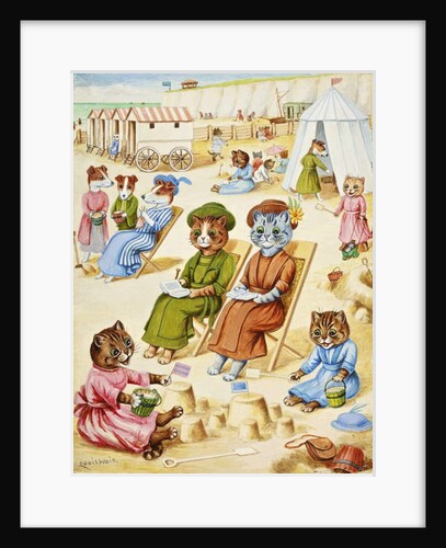 Holiday Time by Louis Wain